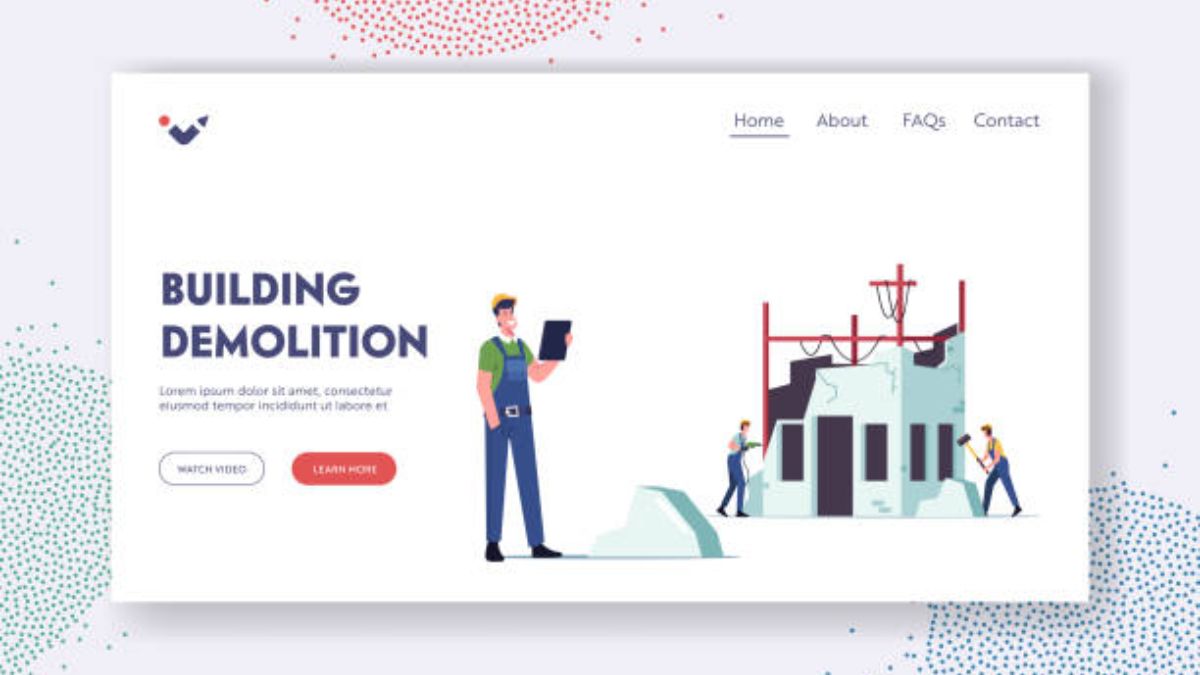 landing page
